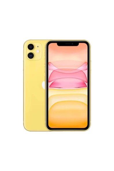 Yenilenmiş Iphone 11 128 Gb Sarı B Grade ( 12 Ay Garanti )