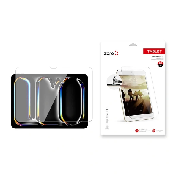 iPad Pro 13 2024 Tablet Blue Nano Ekran Koruyucu