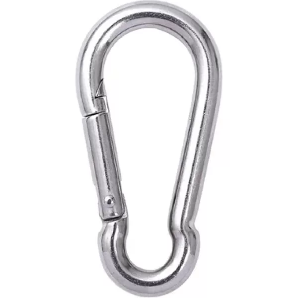 ŞAKİR HIRDAVAT  12MM Düz Yaylı Galvanizli Karabina 1 Adet
