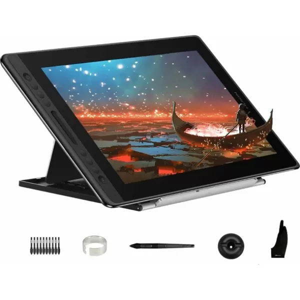 HUION KAMVAS Pro 16 Tam Lamine Eğimli Grafik Çizim Tableti