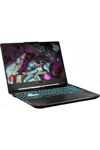ASUS  TUF Gaming A15 R5 7535HS 16GB 256GB SSD RTX2050/4GB 144Hz 15.6" FHD W11P HN051 & PER4 Çanta