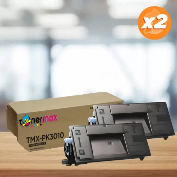 Utax P-P4536 MFP Muadil Toneri 2'li Avantaj Paket /TMX-PK3010 / P-4532DN
