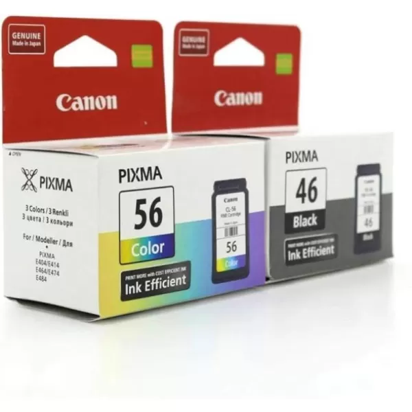 Canon PG-46 / CL-56 Avantaj Paket Siyah ve Renkli Kartuş