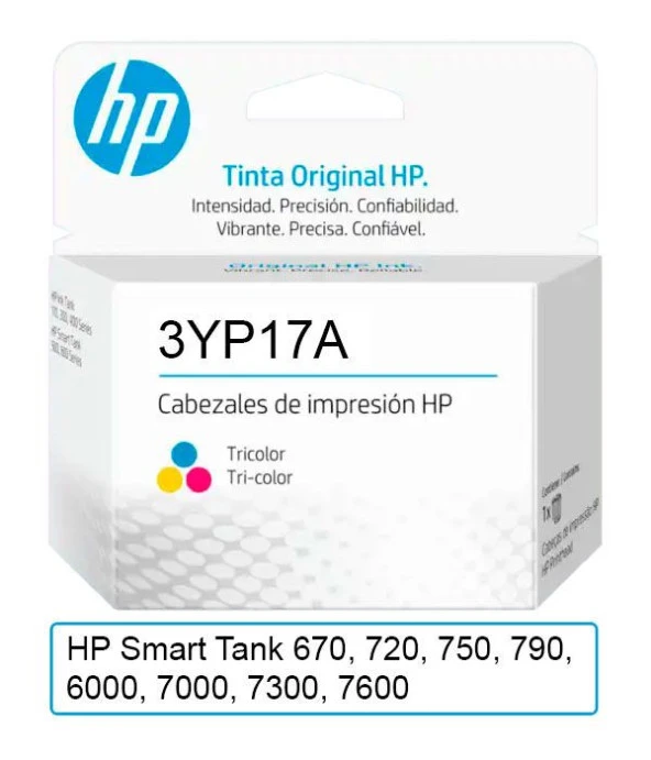 Hp 3YP17A Renkli Orjinal Baskı Kafası