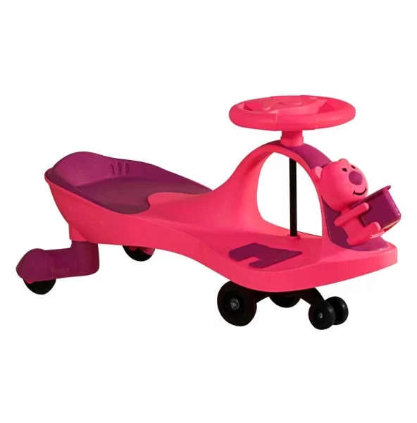 Disaar Swing Car Karınca Çocuk Kaykayı Sevimli Ayıcık Sepetli