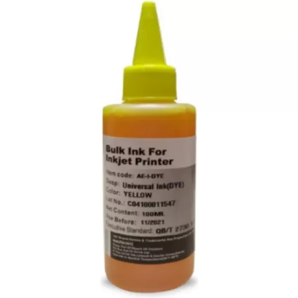 KARTUŞ Dolum Mürekkep Sarı-100ml