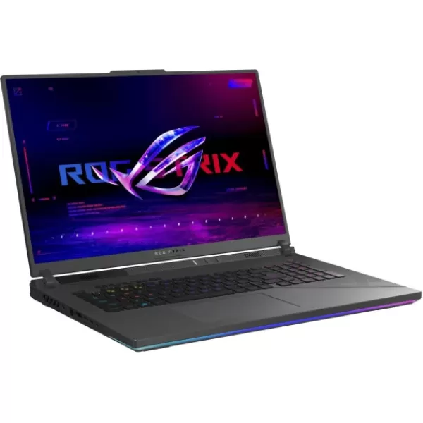 Asus Rog Strix G18 Intel Core I9 14900HX 96GB DDR5 RAM 2TB SSD RTX4080-175W 240HZ Freedos 18" QHD+ Taşınabilir Bilgisayar G814JZR-N609215+WeblegelsinÇanta