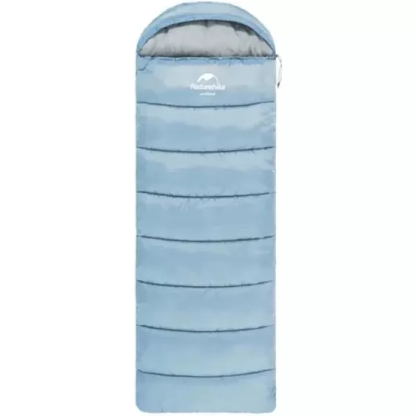 Naturehike U350 Zarf Tarzı Kapüşonlu Uyku Tulumu -13°C  Mavi Right